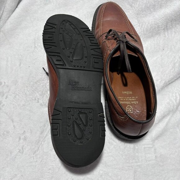 Allen Edmonds Mens Size 14 2R Brown Comfort Shoes Wilbert Oxfords 1951 45309 Dst - Picture 7 of 12